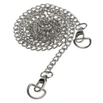 Go Handmade Bandoulière de sac Chaîne en métal, 120 cm Argent