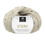 Du Store Alpakka Sterk 932 Beige clair chiné tweed