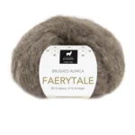 Du Store Alpakka Faerytale 817 Tweed chiné gris-brun foncé
