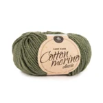 Mayflower Cotton Merino Classic 113 Mørk oliven