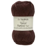Go Handmade Tencel Bamboo 17353 Brun foncé