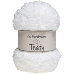 Go Handmade Teddy 17379 Blanc