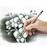 STAEDTLER mars lumograph fusain & souche de dessin, 3 + 1 pc – Application