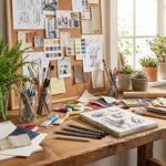 STAEDTLER mars lumograph fusain & souche de dessin, 3 + 1 pc – C SBK4