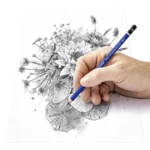 STAEDTLER mars lumograph crayons graphite aquarelle & pinceau, 3 + 1 pc – Application