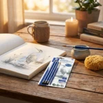 STAEDTLER mars lumograph crayons graphite aquarelle & pinceau, 3 + 1 pc – Image principale