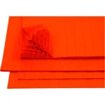 Harmonikapapir, 28 x 17,8 cm, 8 ark Orange