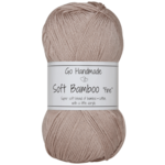 Go Handmade Soft Bamboo Fine 17429 Brun pastel