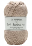 Go Handmade Soft Bamboo Fine 17422 Nude Beige