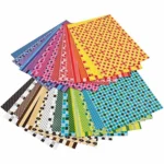 Color Bar Rivekarton, A4, 250 g, 16 ark Mønstret