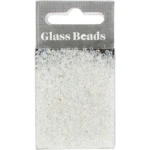 Rocailles, perles en verre 1,7 mm Blanc