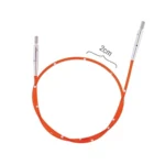 KnitPro SmartStix Wire, Flere Farver (40 - 150 cm) 34 cm til at lave 50 cm Rød
