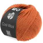 Lana Grossa Cool Wool 2116 Brun orangé