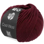 Lana Grossa Cool Wool 2124 Rouge rose foncé