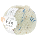 Lana Grossa Cool Wool Baby 364 Crème/Camel/Gris Clair/Gris Foncé