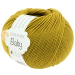 Lana Grossa Cool Wool Baby 346 Jaune moutarde