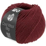 Lana Grossa Cool Wool Big 1700 Bordeaux chiné