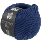 Lana Grossa Cool Wool Big 1704 Bleu foncé chiné
