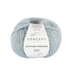 Katia Cotton-Merino 142 Bleu colombe