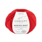 Katia Concept Merino Baby 004 Rouge