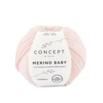 Katia Concept Merino Baby 007 Rose très clair