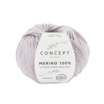 Katia Merino 100% 086 Gris clair nacré