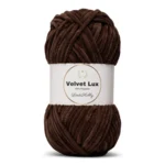 LindeHobby Velvet Lux 48 Brun chocolat
