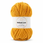 LindeHobby Velvet Lux 46 Moutarde