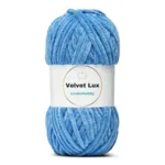 LindeHobby Velvet Lux 25 Bleu denim