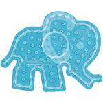 Hama maxi pearlplate, transparent - Petit éléphant 8230