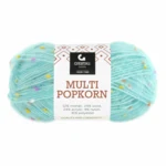 Gjestal Multi Popkorn 507 Turquoise clair