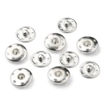 LindeHobby  Boutons-pression argent