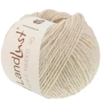 Lana Grossa Landlust Soft Tweed 90 36 Calcaire coquillier chiné