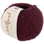 Lana Grossa Landlust Soft Tweed 180 123 Bourgogne chiné