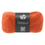 Lana Grossa Setasuri 86 Rouge orangé