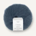 Sandnes Tynn Silk Mohair 6081 Bleu Foncé