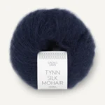 Sandnes Tynn Silk Mohair 5581 Bleu Marine Profond