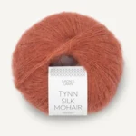Sandnes Tynn Silk Mohair 3535 Brun Cuivré Clair