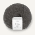 Sandnes Tynn Silk Mohair 3800 Bristol Black