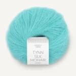 Sandnes Tynn Silk Mohair 7213 Turquoise Bleu
