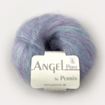 Permin Angel print 61 Violet/Menthe