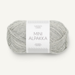 Sandnes Mini Alpakka 1032 Gris clair chiné