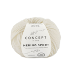 Katia Concept Merino Sport 001 Blanc