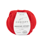 Katia Concept Merino Sport 004 Rouge