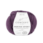 Katia Concept Merino Sport 023 Violet foncé