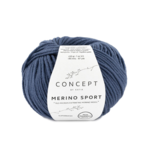 Katia Concept Merino Sport 012 Bleu profond