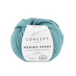 Katia Concept Merino Sport 052 Bleu gris