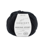 Katia Concept Merino Sport 002 Noir