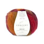 Katia Concept Reiki 201 Rouge-Noir-Khaki-Brun