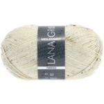 Lana Grossa Meilenweit 100 Tweed 106 Nature chiné